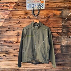 THE FORCE | Olive Green Men's Military Jacket Regular S